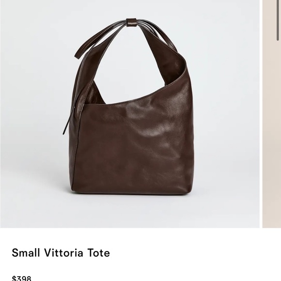 Reformation Handbags - Reformation Brown Small Vittoria Tote